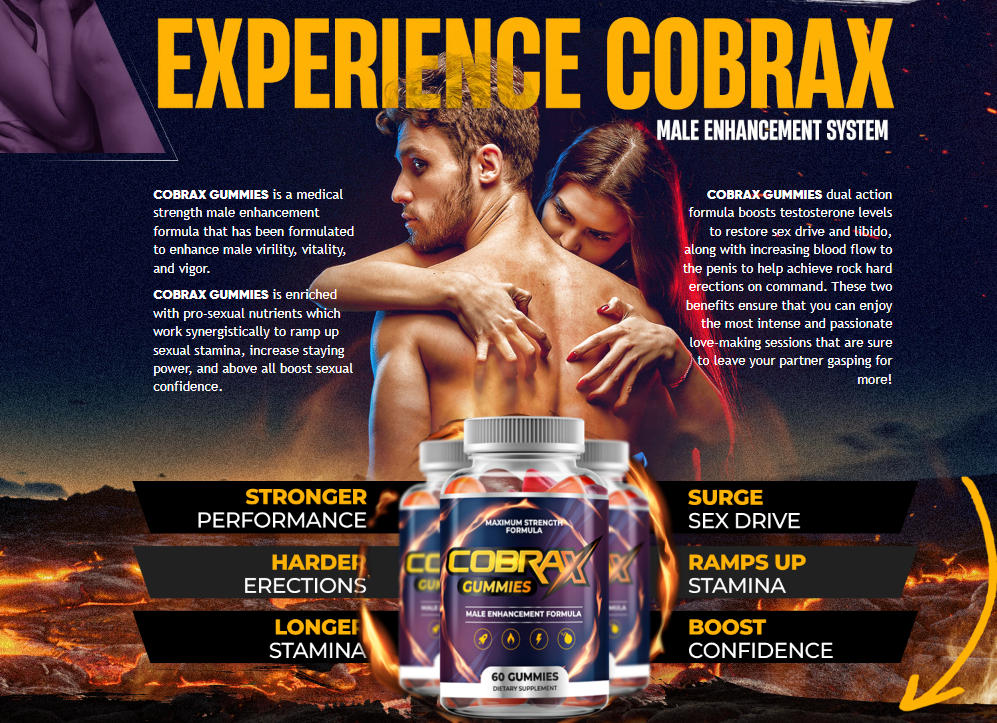 CobraX Male Enhancement Gummies