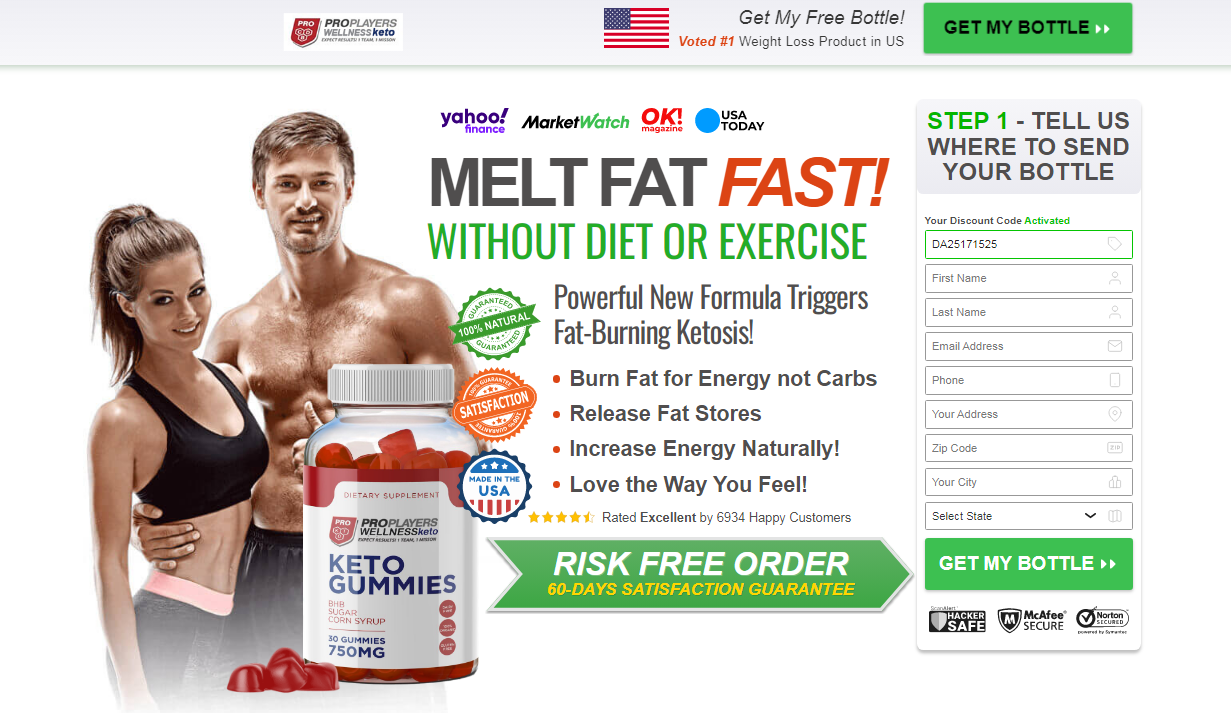 ProPlayers Wellness Keto Gummies