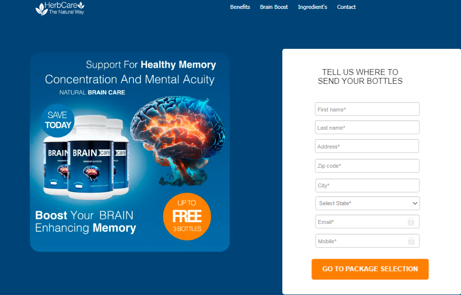 Brain Care Memory & Focus