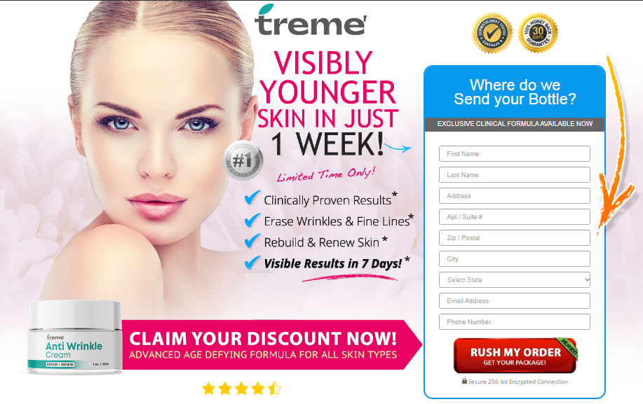 Treme Anti Wrinkle Cream