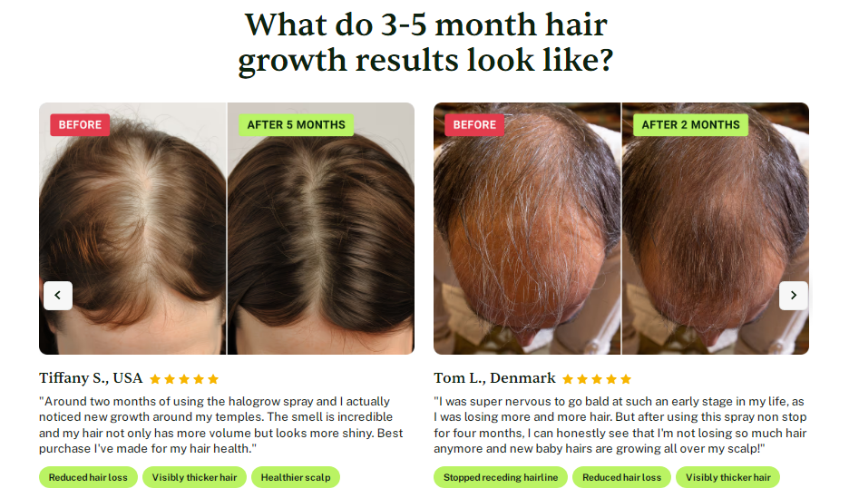 HaloGrow Hairspray