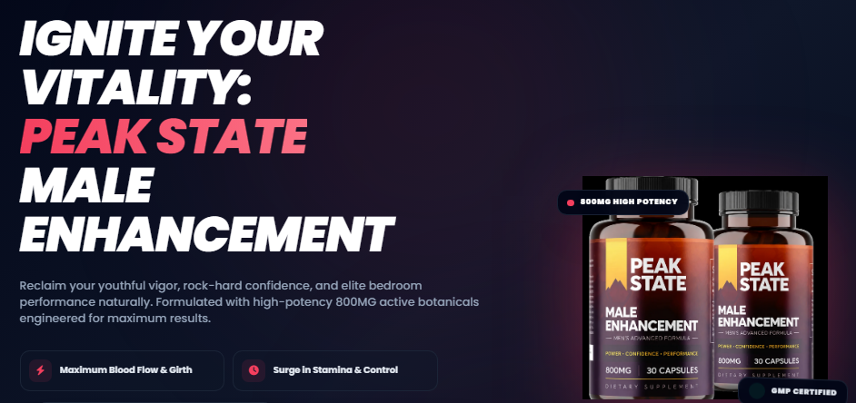 Peak State Male Enhancement